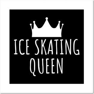 Ice Skating Queen Posters and Art